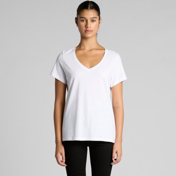 Copy of Womens Maple V Neck Tee Thumbnail