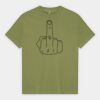 Heavyweight Cotton Unisex Garment Dyed T-Shirt Thumbnail