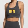 Racer Crop - Charcoal Thumbnail