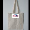 Budget Calico Tote Bag Thumbnail