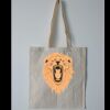 Budget Calico Tote Bag Thumbnail