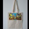 Budget Calico Tote Bag Thumbnail