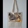 Budget Calico Tote Bag Thumbnail