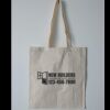Budget Calico Tote Bag Thumbnail