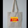 Budget Calico Tote Bag Thumbnail