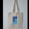 Budget Calico Tote Bag Thumbnail