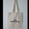 Budget Calico Tote Bag Thumbnail
