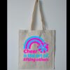 Budget Calico Tote Bag Thumbnail